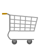 Shopping cart icon link to Instacart